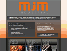 Tablet Screenshot of mjmindustrial.com